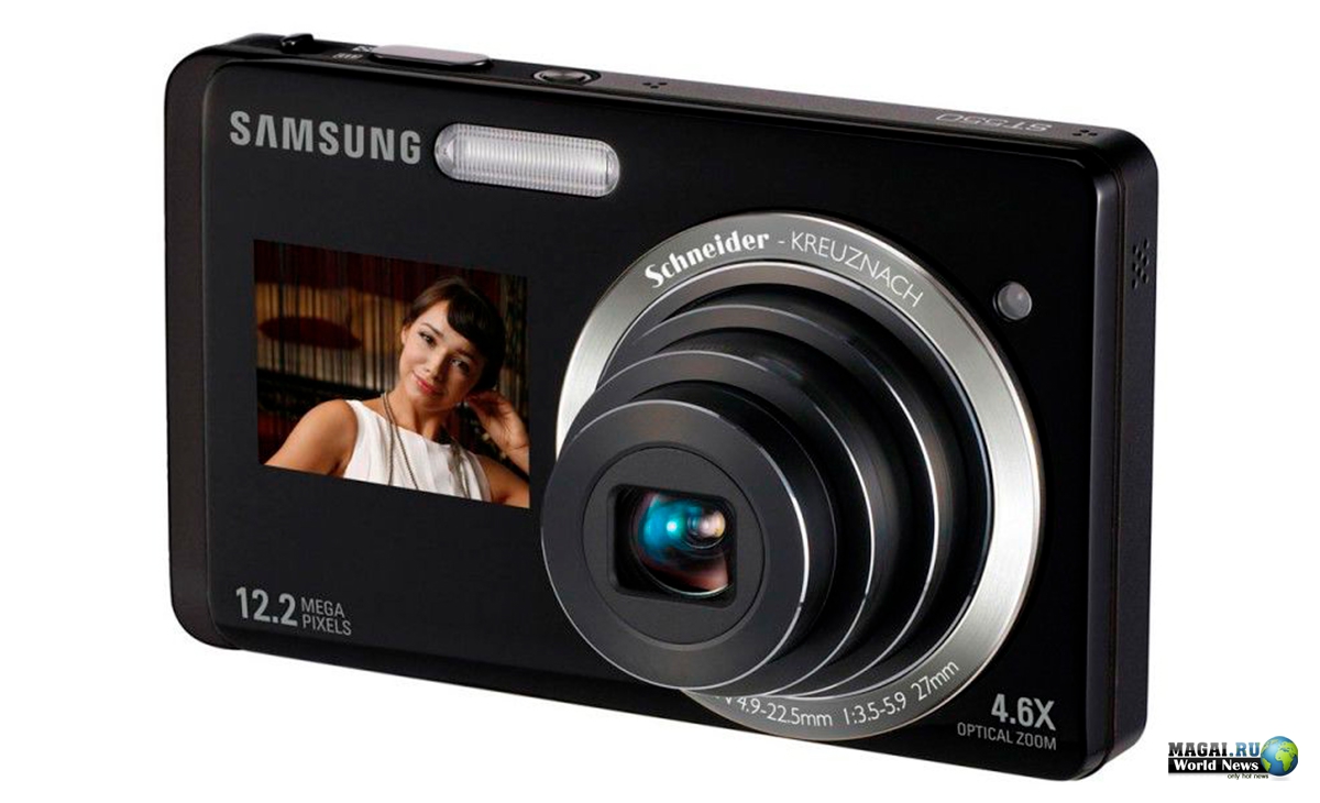 Камеры Samsung ST500 и ST550 с двумя дисплеями